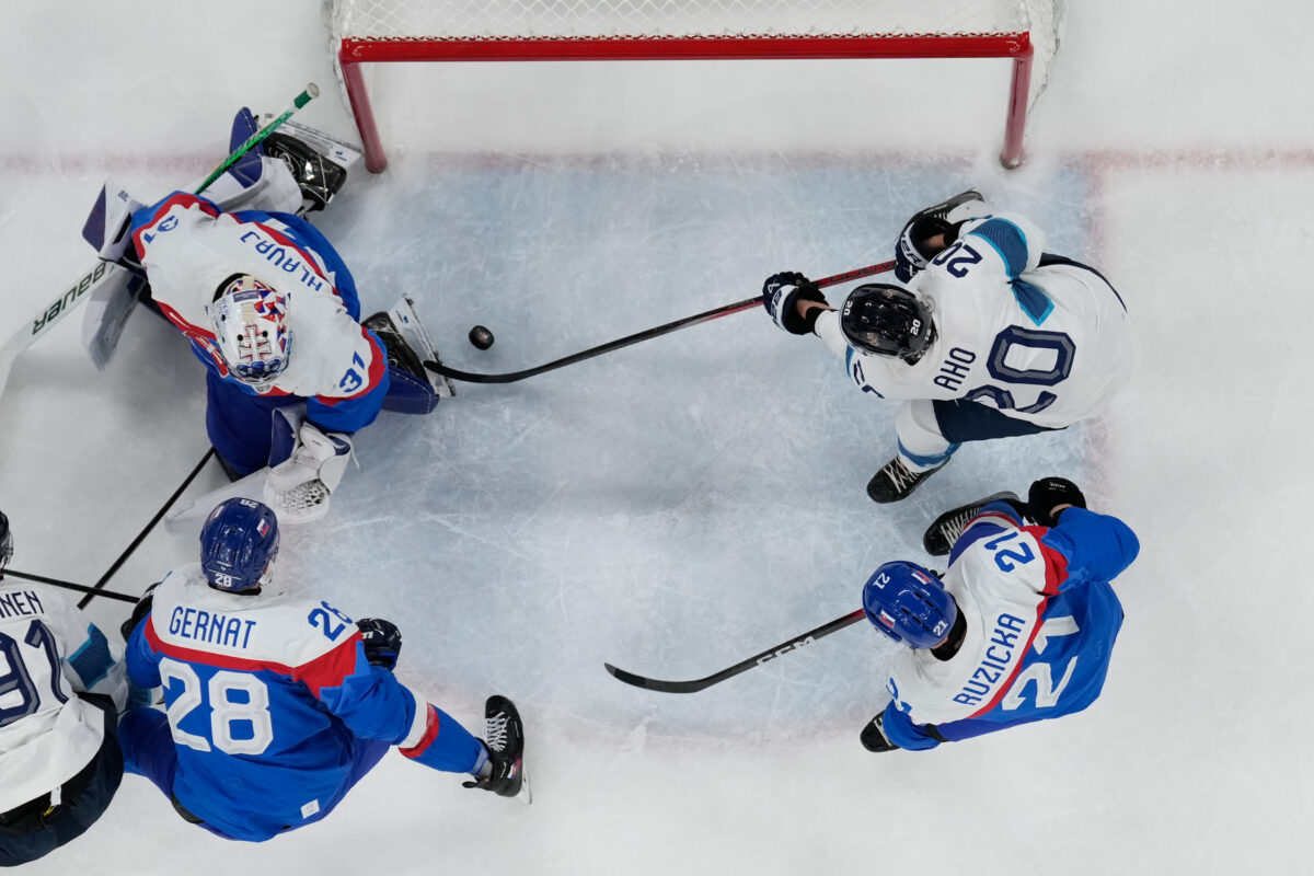 Hokej zápas o 3. miesto (bronz): Slovensko - Fínsko (fotografie)