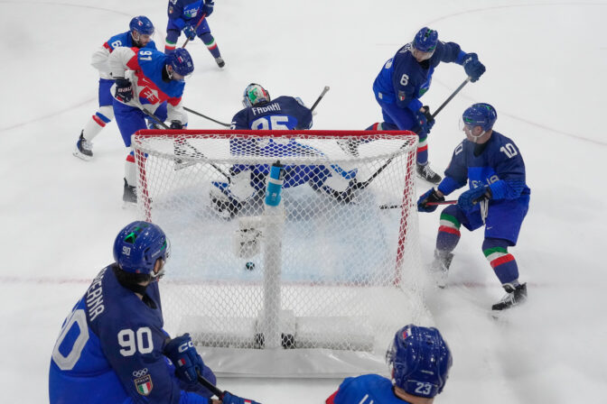 Hokej na olympiáde: Slovensko - Taliansko