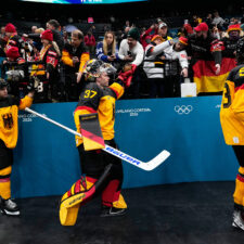 Hokej štvrťfinále Slovensko - Nemecko na olympiáde