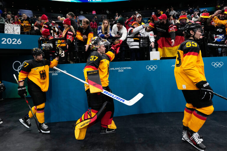 Hokej štvrťfinále Slovensko - Nemecko na olympiáde