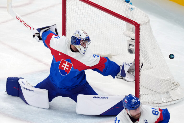 Hokej - semifinále: Slovensko - USA (fotografie)