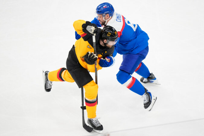 Hokej štvrťfinále Slovensko - Nemecko na olympiáde
