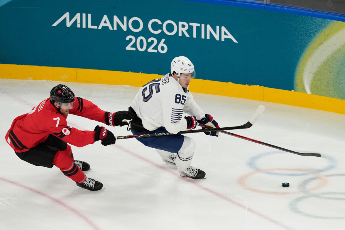 Hokej na olympiáde: Kanada - Francúzsko