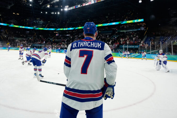 Hokej - semifinále: Slovensko - USA (fotografie)