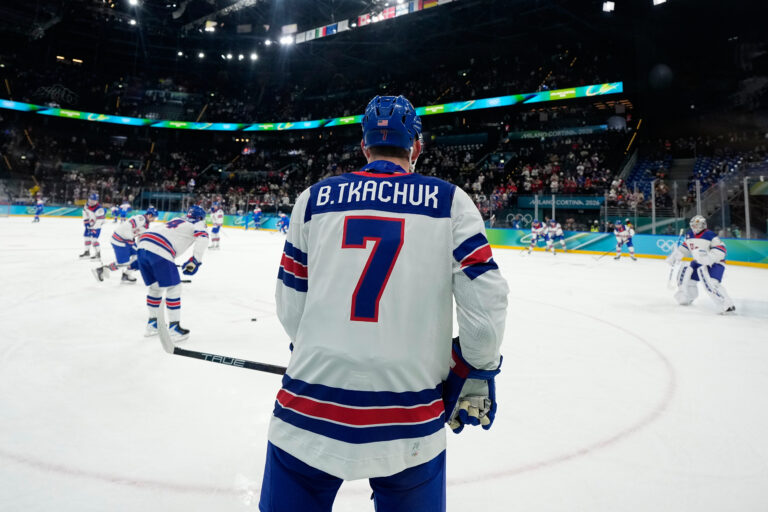 Hokej - semifinále: Slovensko - USA (fotografie)