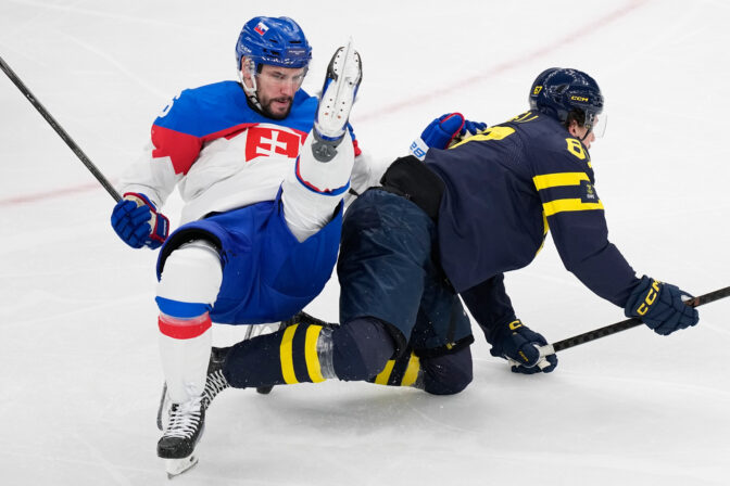 Hokej na olympiáde: Slovensko - Švédsko