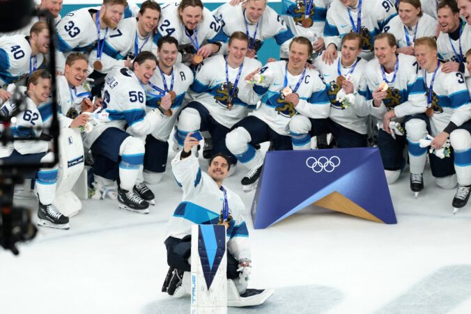 Hokej zápas o 3. miesto (bronz): Slovensko - Fínsko (fotografie)