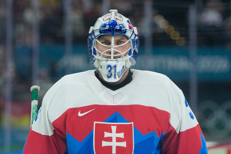 Hokej štvrťfinále Slovensko - Nemecko na olympiáde