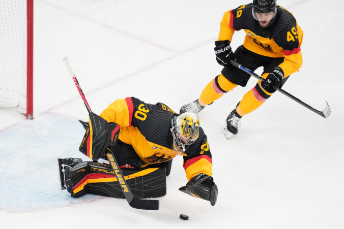 Hokej štvrťfinále Slovensko - Nemecko na olympiáde