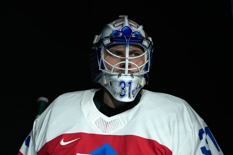 Hokej - semifinále: Slovensko - USA (fotografie)