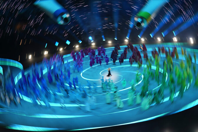 Fotografie, otvárací ceremoniál zimnej olympiády 2026.