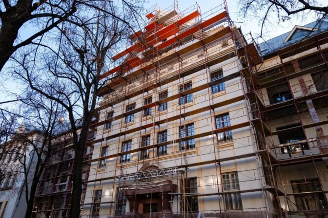 KSK, obnova historických budov, školské zariadenia