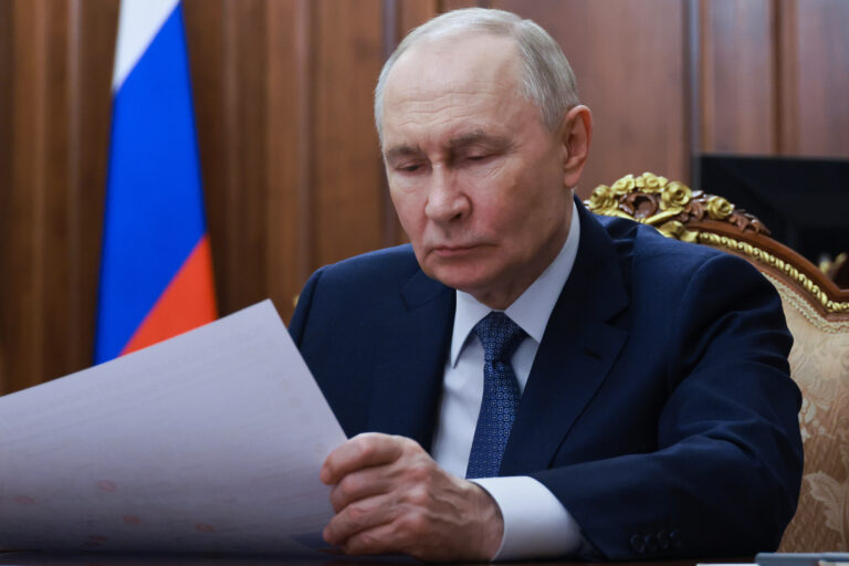 Ruský prezident Vladimir Putin