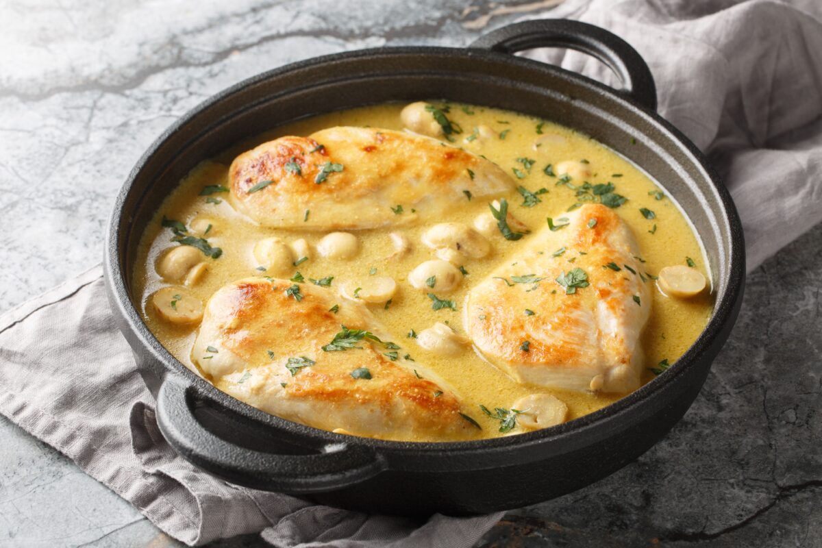 poulet à la moutarde