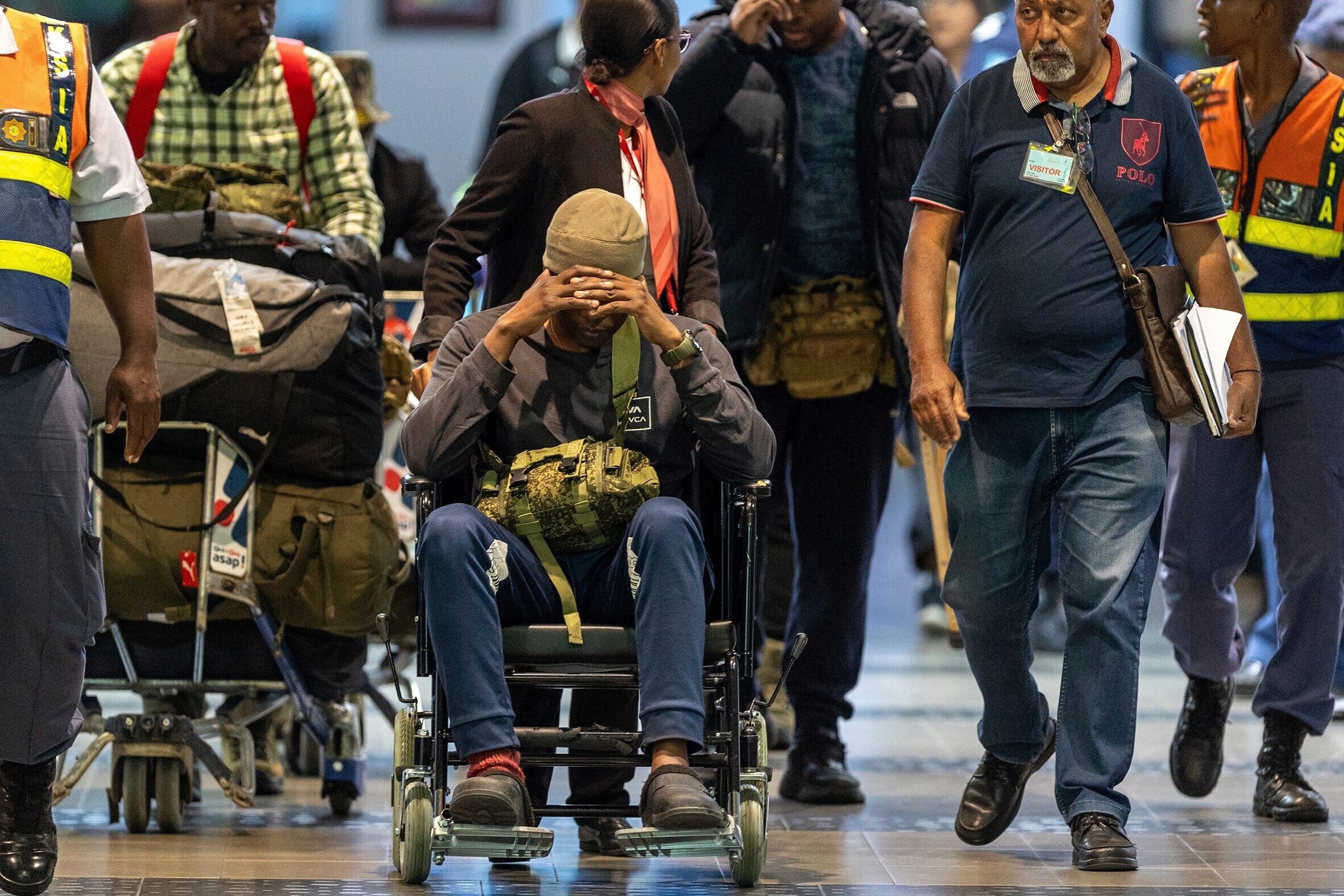 South Africa Russia Recruits Arrivals