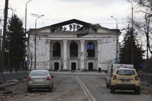 Ukraine Mariupol Theater Airstrike