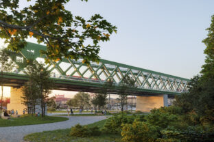 Lesopark Nové Lido - vizualizácia