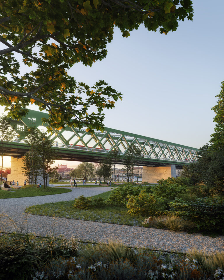 Lesopark Nové Lido - vizualizácia