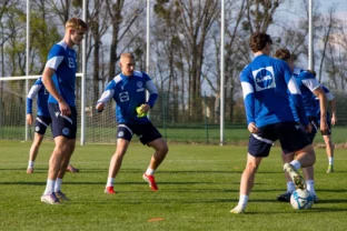 FUTBAL: Slovenská reprezentácia do 21 rokov - tréning