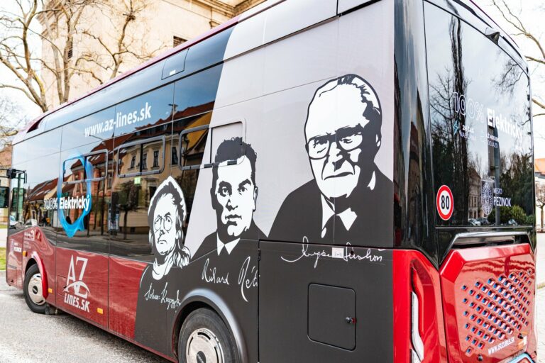 Nový elektrobus v Pezinku