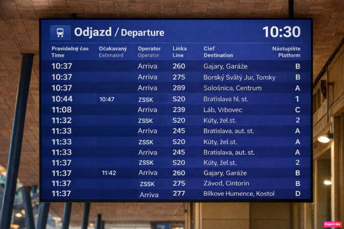 BSK: Nainštaluje nové elektronické informačné tabule