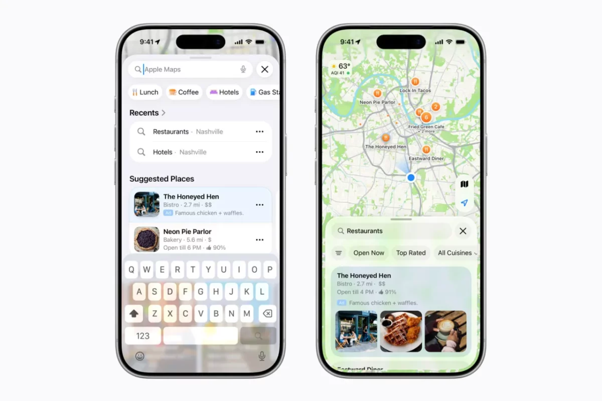 Apple mapy reklamy sa čoskoro spustia v USA a v Kanade