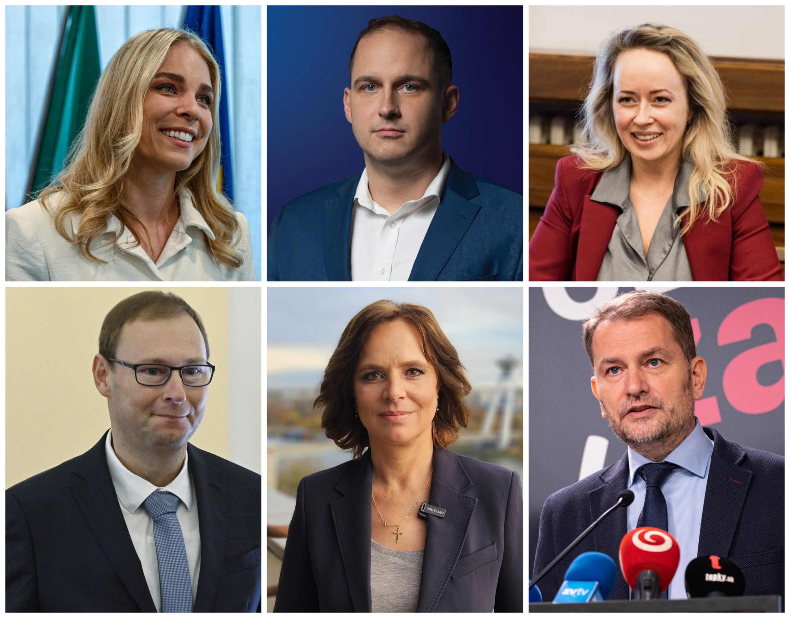 Ostrihoňová, Lučanský, Puškárová, Habánik, Remišová, Matovič