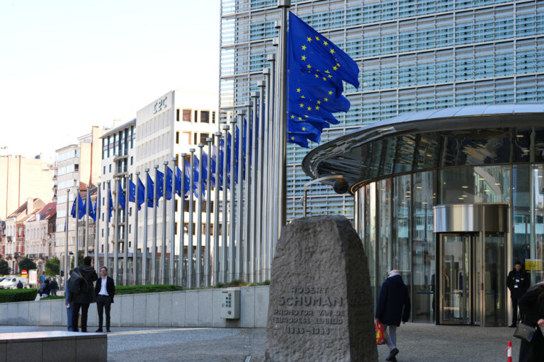 Belgium EU Flags
