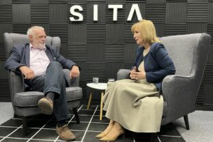 Dana Čahojová počas rozhovoru pre SITA