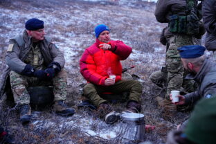 King Frederik visits Arctic Basic Training in Kangerlussuaq, King Frederik, King Frederik X