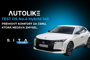 DS automobiles No4 hybrid vo video podcaste Štúdia SITA, Autolike.