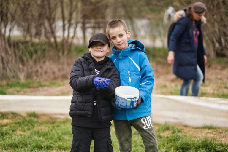 Migrácia ropúch pri nádrži Striebornica v roku 2025.