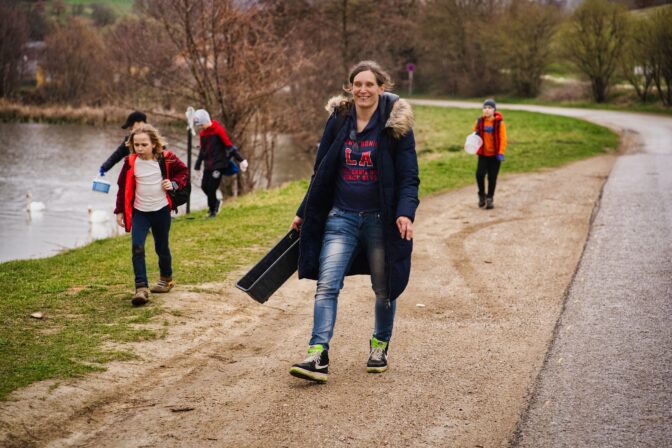 Migrácia ropúch pri nádrži Striebornica v roku 2025.