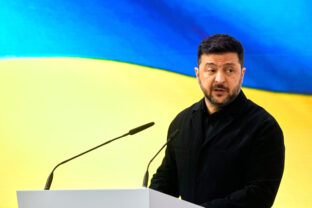 Ukrajinský prezident Volodymyr Zelenskyj.