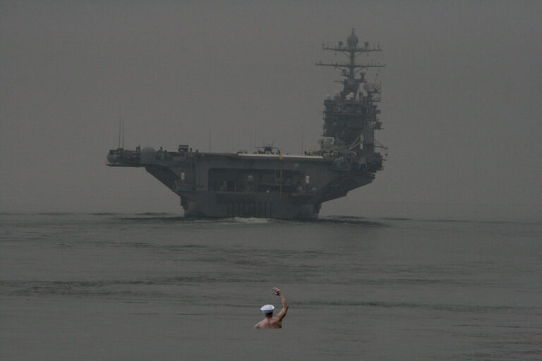 Man over board