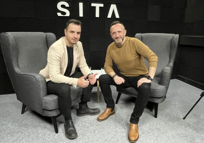 Ondrej Kandráč počas rozhovoru pre SITA.