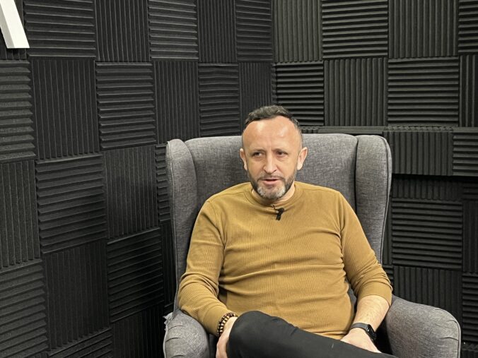 Ondrej Kandráč počas rozhovoru pre SITA.