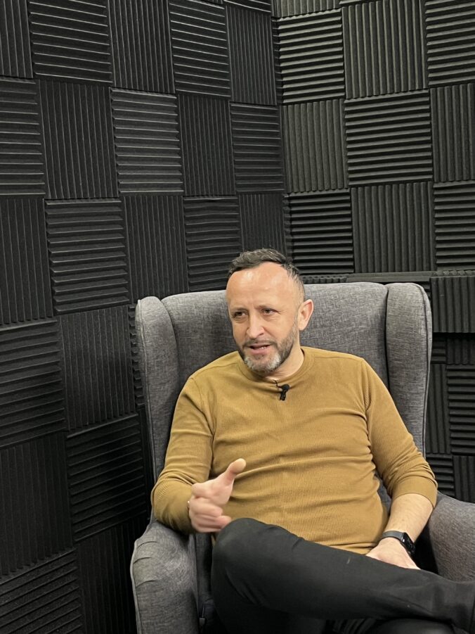 Ondrej Kandráč počas rozhovoru pre SITA.