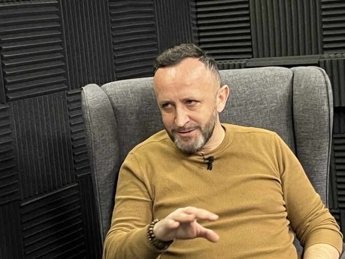 Ondrej Kandráč počas rozhovoru pre SITA.