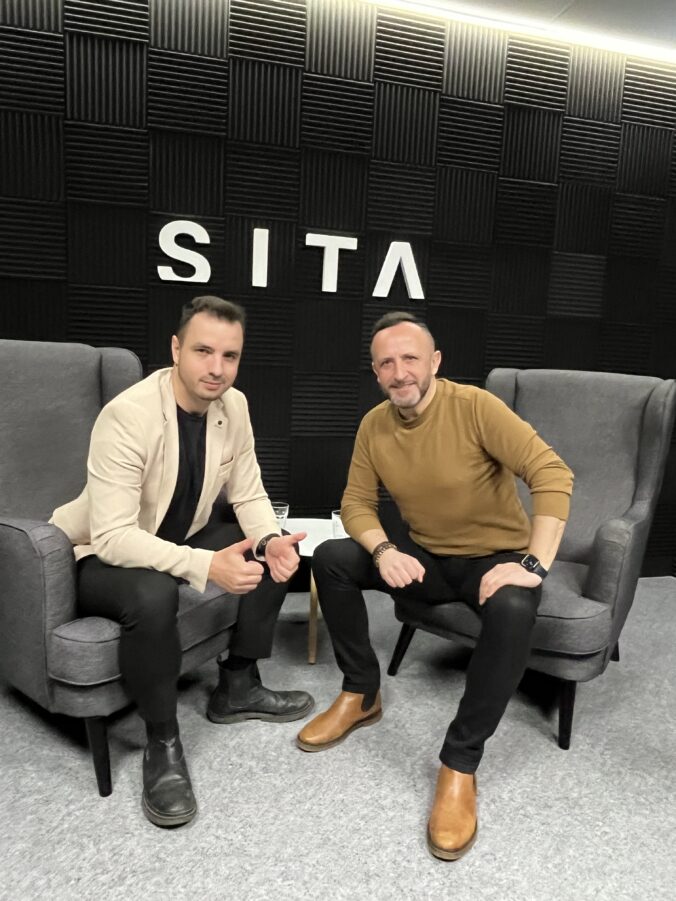 Ondrej Kandráč počas rozhovoru pre SITA.