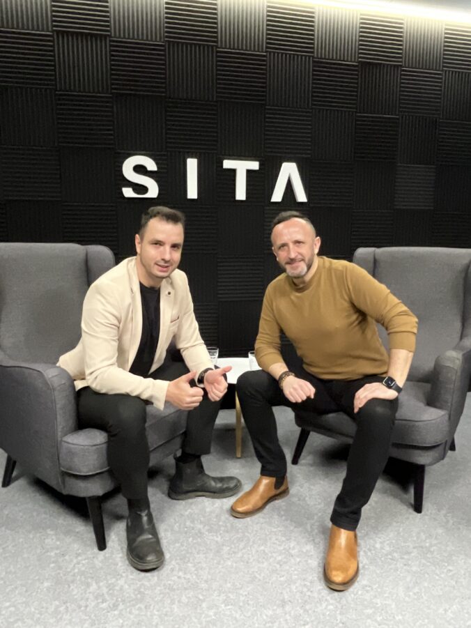 Ondrej Kandráč počas rozhovoru pre SITA.