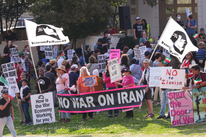 Iran War Protest