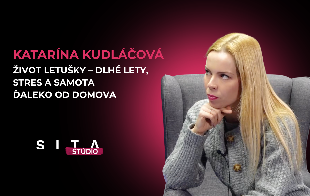 Katarína Kudláčová v rozhvoore s Matejom ,,Mettom" Martinčekom počas nahrávania  novej epizódy video podcastu Fush & Chips v Štúdiu SITA.