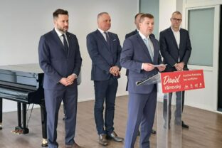 Daniel Klimovský - ohlásenie kandidatúry na starostu Petržalky za TB, SaS, PS a Demokrati