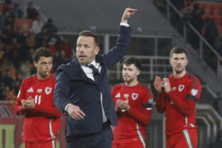 North Macedonia Wales WCup Soccer