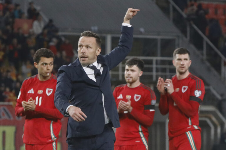North Macedonia Wales WCup Soccer
