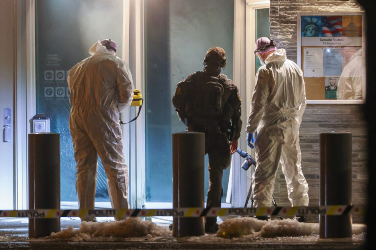 Explosion at the US Embassy in Oslo