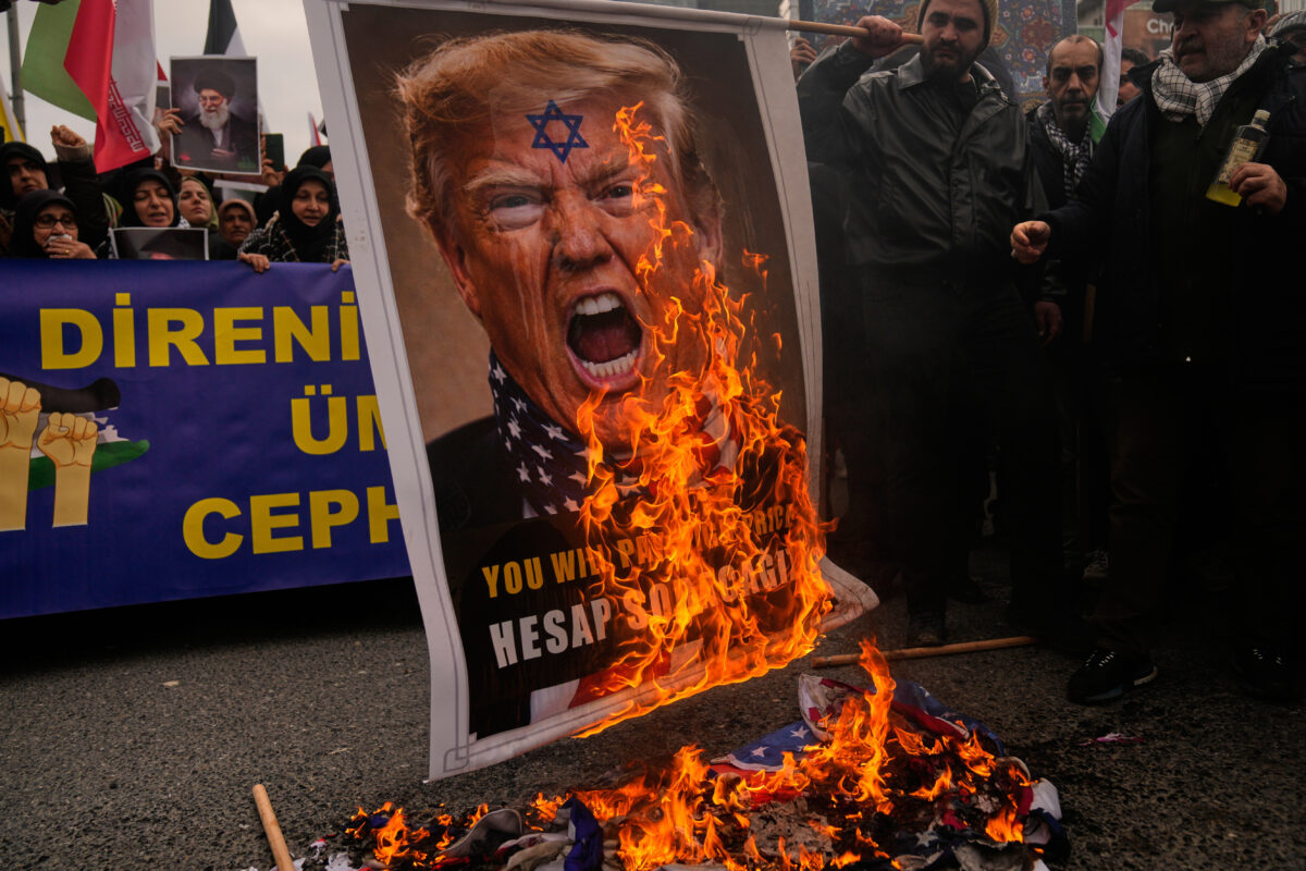 Turkey Iran US Israel Protests