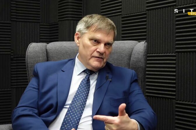 Veľvyslanec ČR Rudolf Jindrák v štúdiu SITA