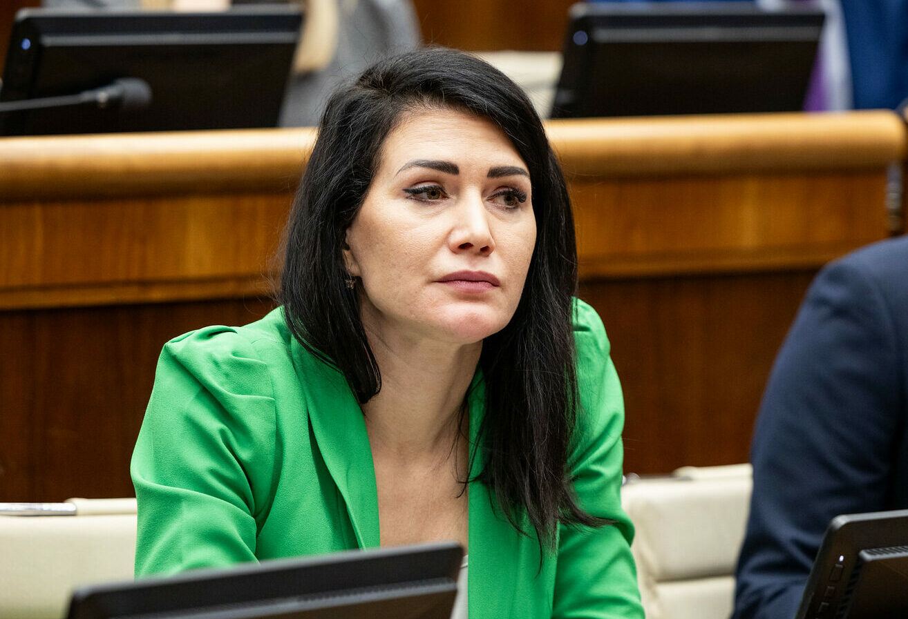 Zl&yacute; bet&oacute;n nie je d&ocirc;vodom na odst&uacute;penie ministra, hovor&iacute; Cig&aacute;nikov&aacute;. Vysvetlila, prečo bude napriek tomu podporovať odvolanie Kaliň&aacute;ka - VIDEO - SITA.sk